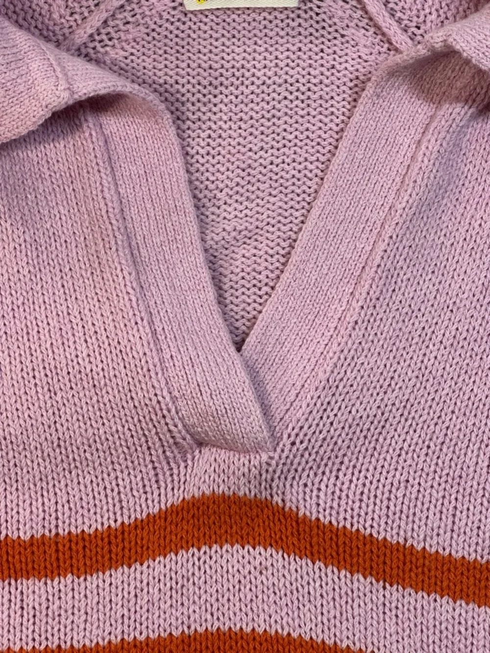 Marine Layer Claire Relaxed Polo Sweater, Merino Wool/Cotton - Womens XL - Picture 7 of 16